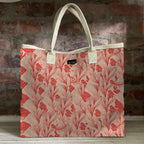 Mongoose Carry Beach Bag in Fynbos Red-Natural