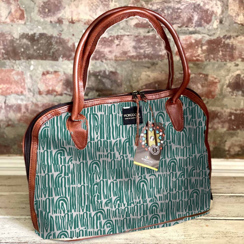 Mongoose Luca Bag in Seeds Green-Natural