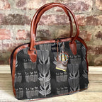 Mongoose Luca Bag in Pincushion Cream-Charcoal