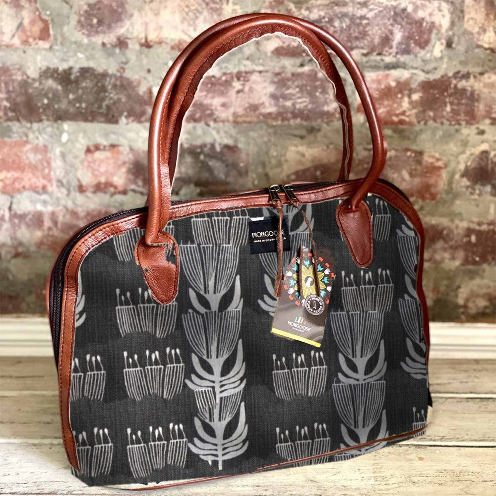 Mongoose Luca Bag in Pincushion Cream-Charcoal