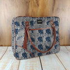Mongoose Large Day Bag in SugarBush Teal-Natural