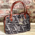 Mongoose Luca Bag in Fynbos Cream-Charcoal