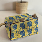Mongoose Toiletry Bag in SugarBush Teal-Mustard