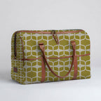 Mongoose Weekender Bag in Graphic Lemon-Natural