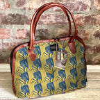 Mongoose Luca Bag in SugarBush Teal-Mustard