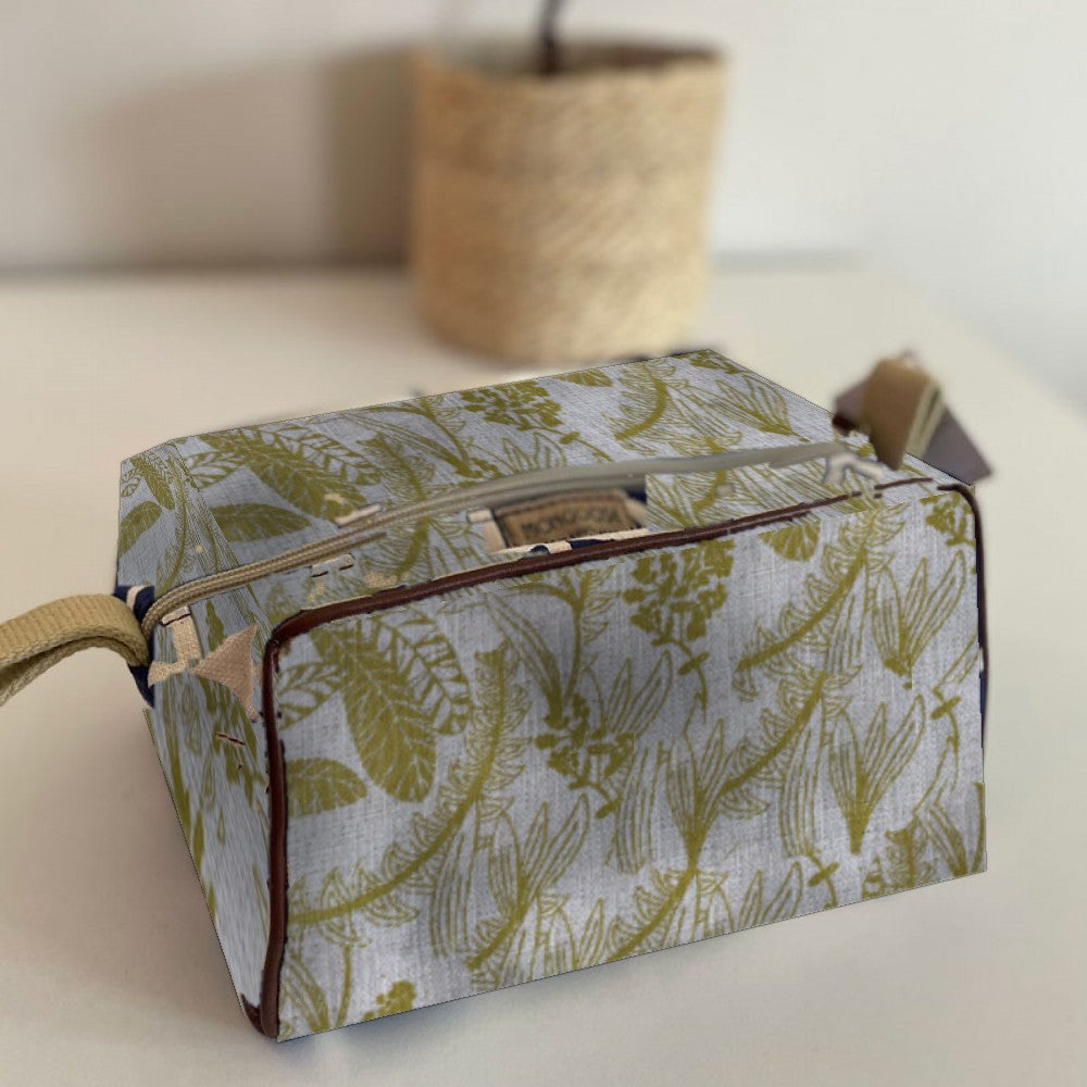 Mongoose Toiletry Bag in Fynbos Lemon-Natural