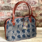 Mongoose Luca Bag in SugarBush Teal-Natural