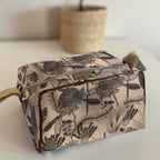 Mongoose Toiletry Bag in Fynbos Charcoal-Natural