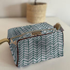 Mongoose Toiletry Bag in Fishbone Avo-Natural