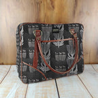 Mongoose Large Day Bag in Pincushion Cream-Charcoal