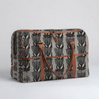 Mongoose Weekender Bag in Pincushion Charcoal-Natural
