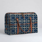 Mongoose Weekender Bag in Graphic Teal-Mint