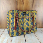 Mongoose Large Day Bag in SugarBush Teal-Mustard