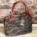 Mongoose Luca Bag in Koru Charcoal-Natural