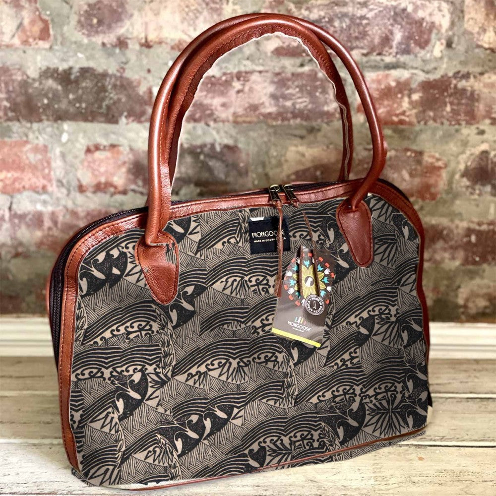 Mongoose Luca Bag in Koru Charcoal-Natural