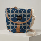 Mongoose Pom Pom Bag in Graphic Teal-Mint
