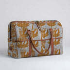 Mongoose Weekender Bag in Pincushion Lemon-Natural