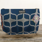 Mongoose Makeup Bag in Graphic Teal-Mint