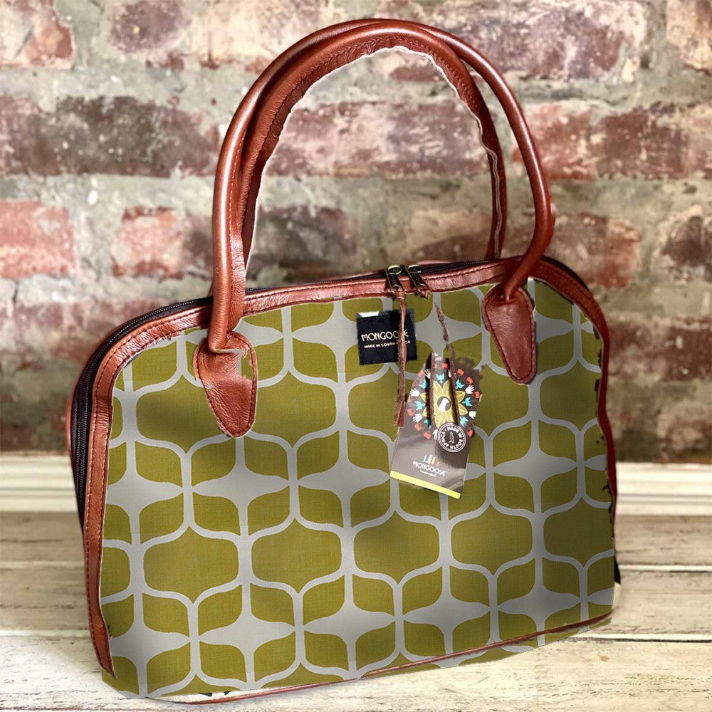 Mongoose Luca Bag in Graphic Lemon-Natural