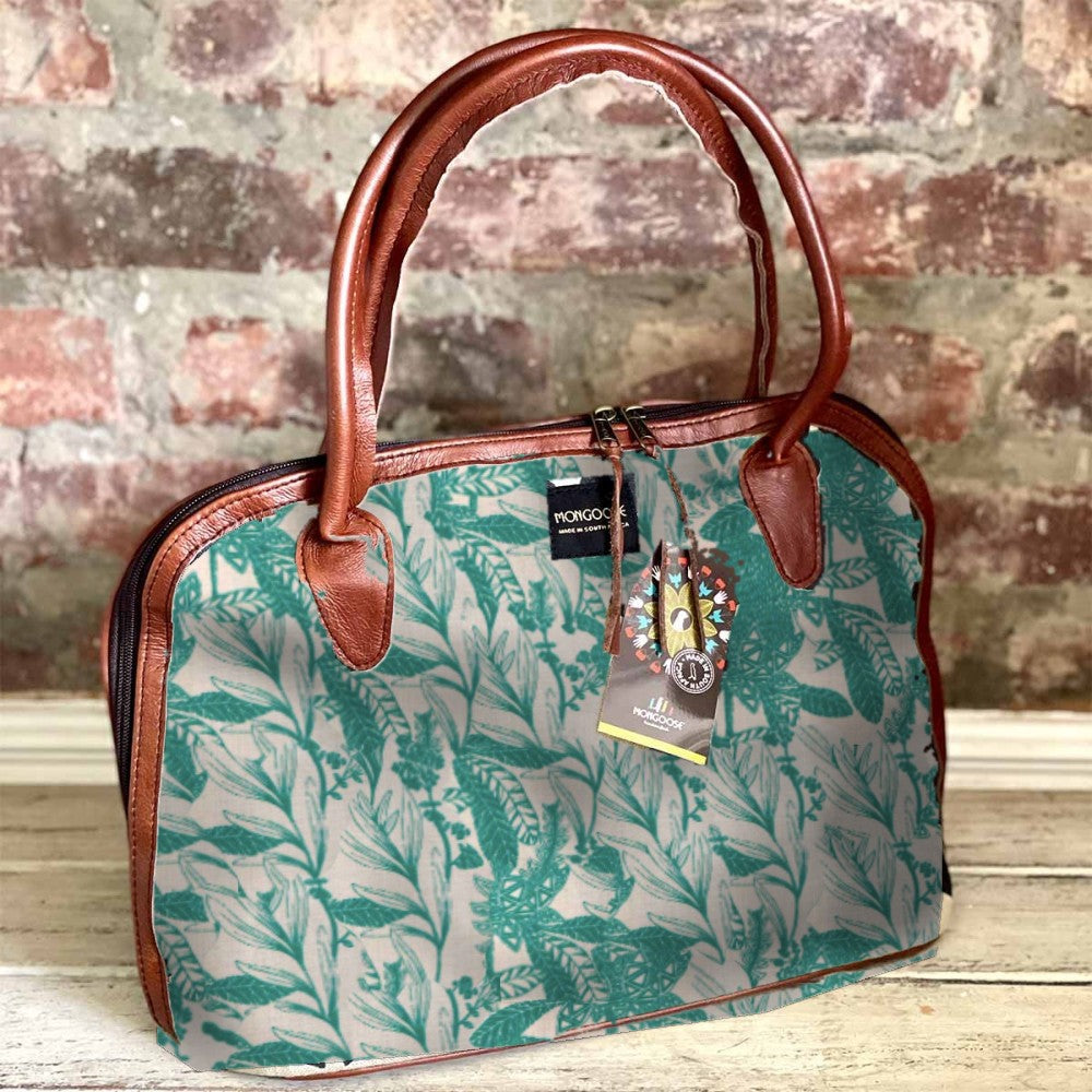 Mongoose Luca Bag in Fynbos Teal-Natural