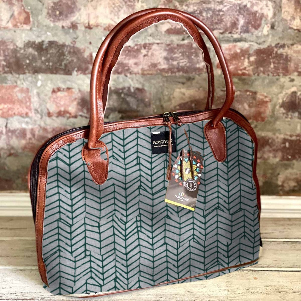 Mongoose Luca Bag in Fishbone Avo-Natural