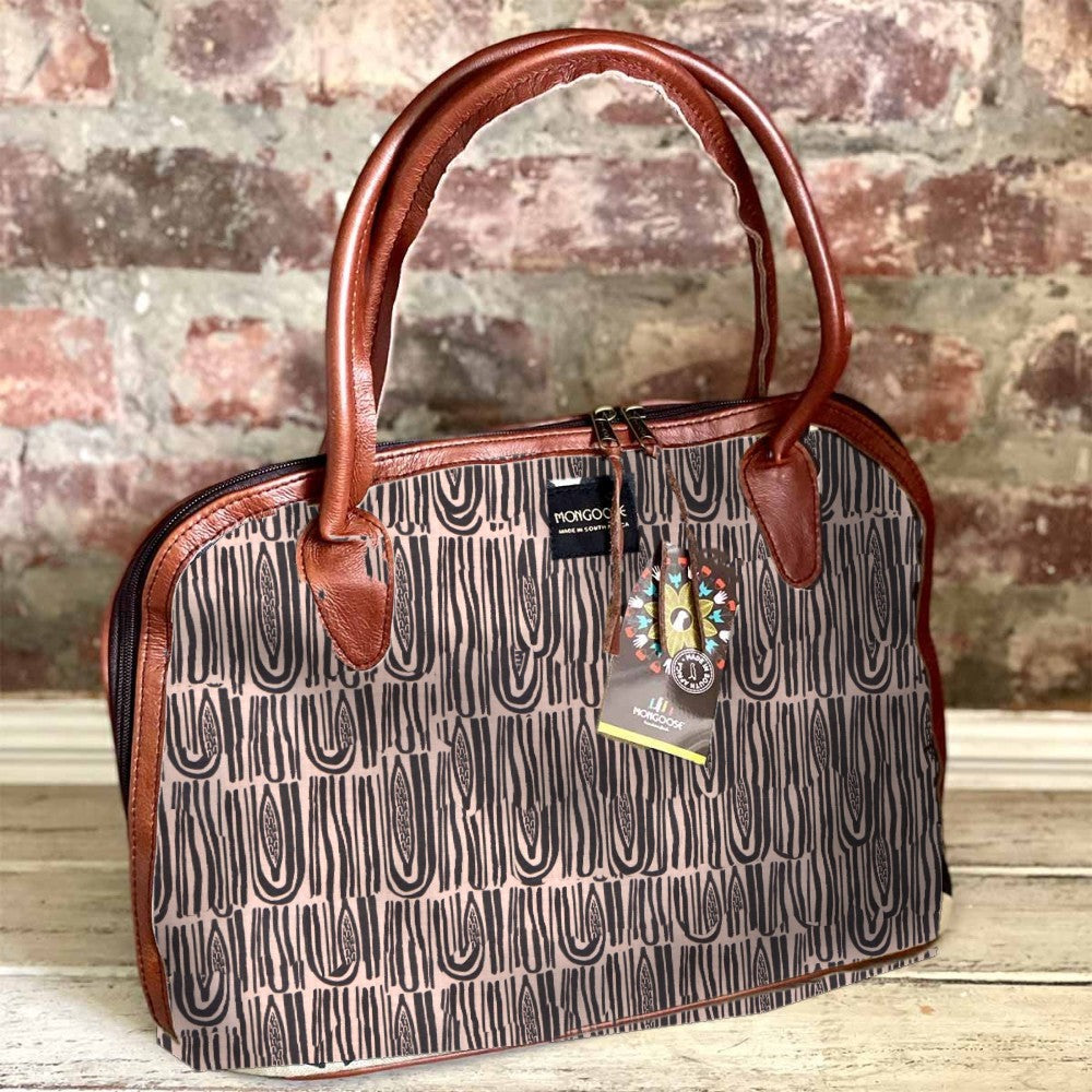 Mongoose Luca Bag in Seeds Grey-Pebble