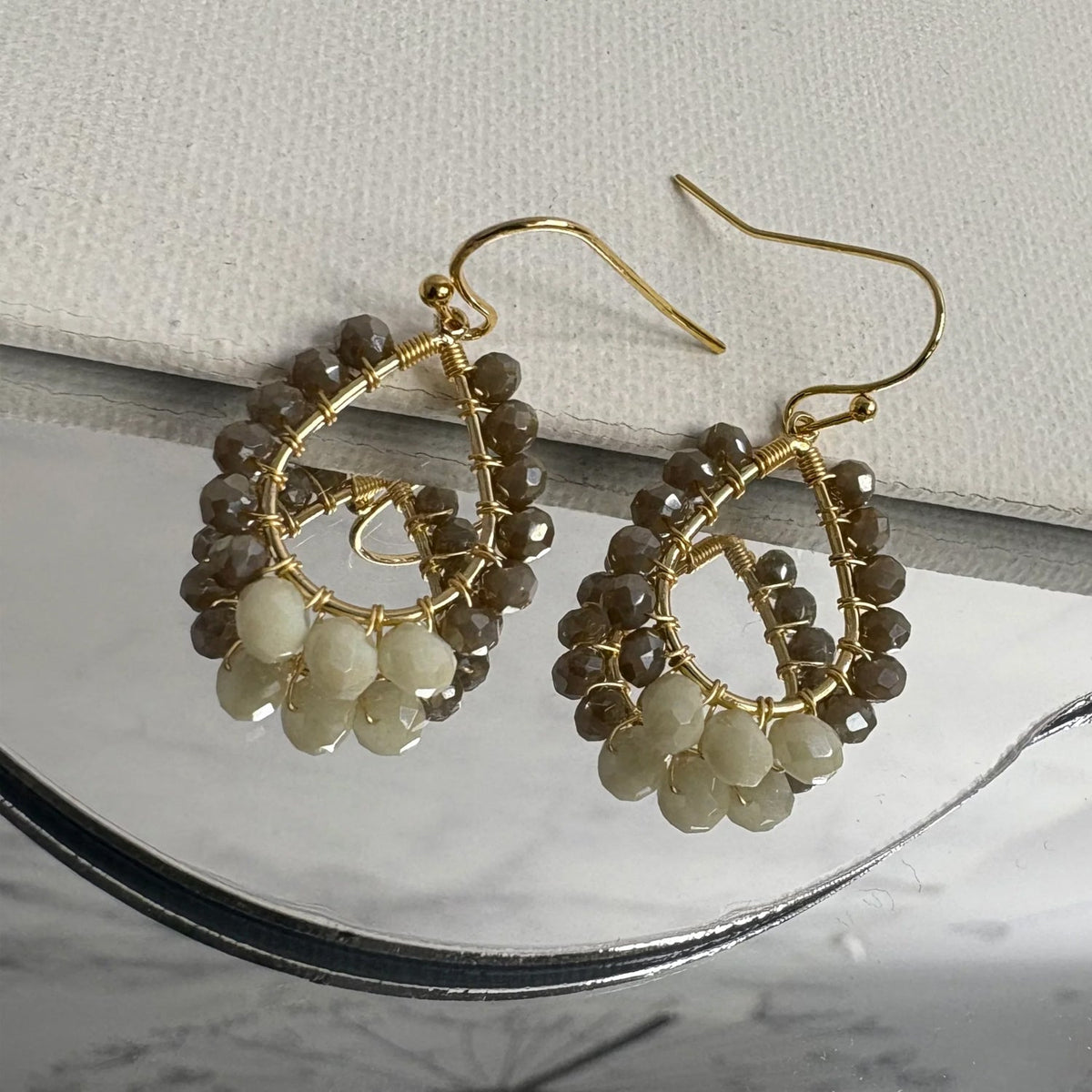 Aurora – Petite Teardrop Earrings – view 6