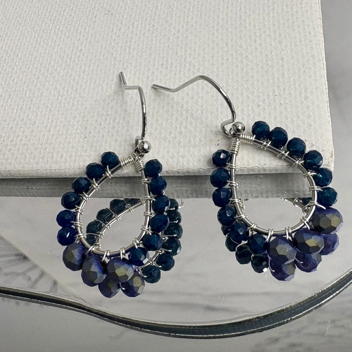 Aurora – Petite Teardrop Earrings – view 3