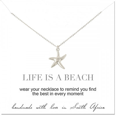Starfish – Sterling Silver Necklace