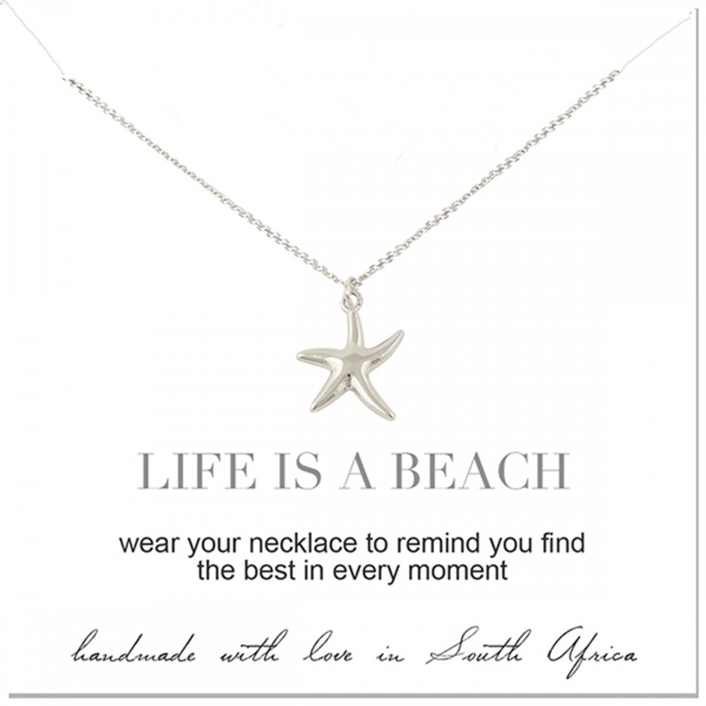 Starfish – Sterling Silver Necklace