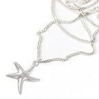 Starfish – Sterling Silver Necklace – view 2