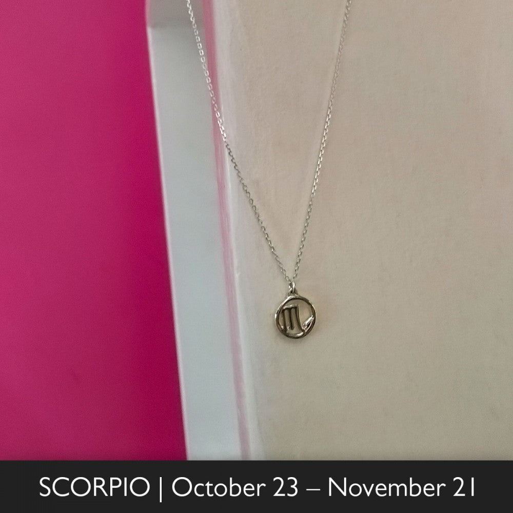 Zodiac Symbol – Sterling Silver Necklace – view 11