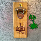 Magnetic Fridge Bottle Opener – Take Your Top Off