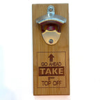 Magnetic Fridge Bottle Opener – Take Your Top Off – view 3
