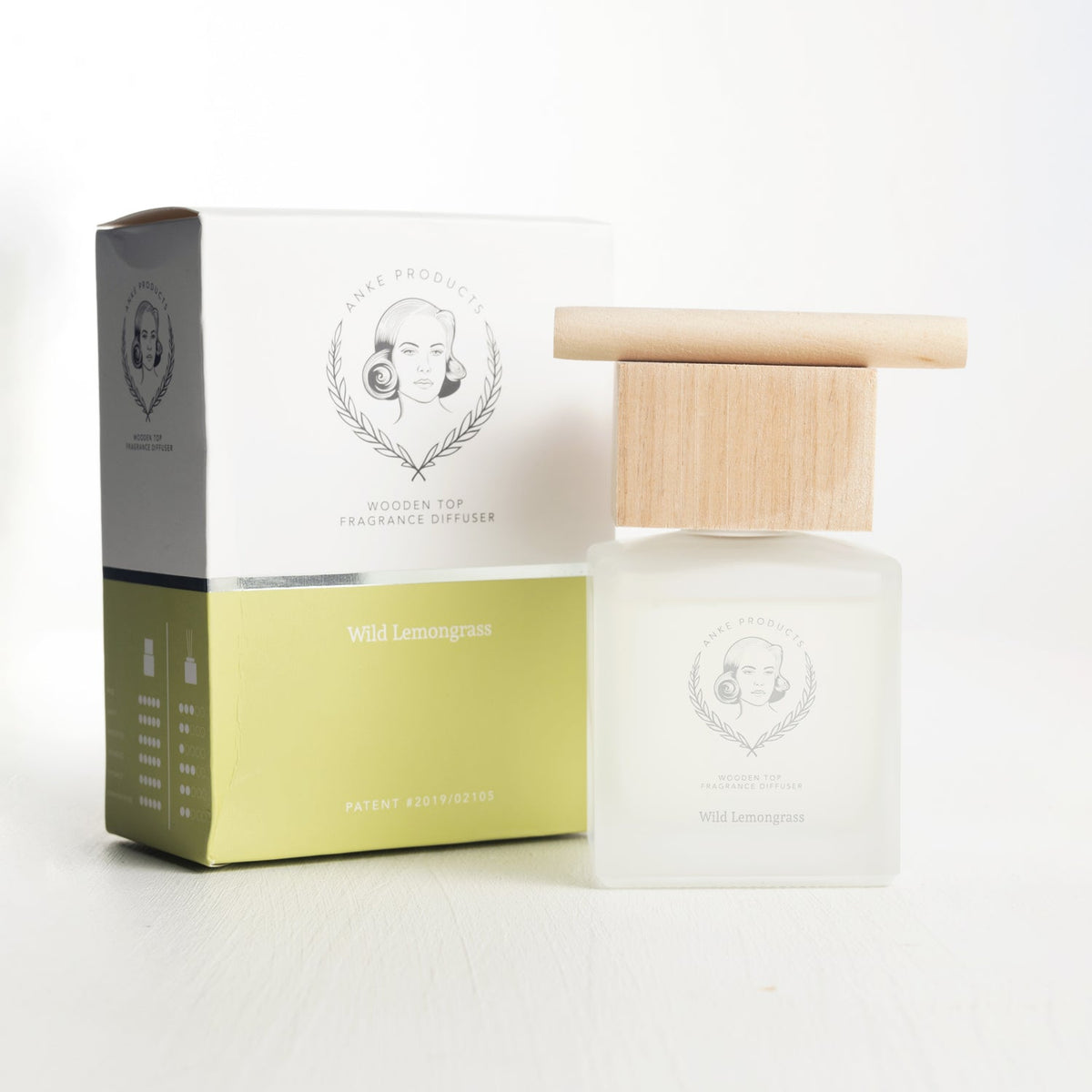 Wooden Top Fragrance Diffuser – Wild Lemongrass – view 5