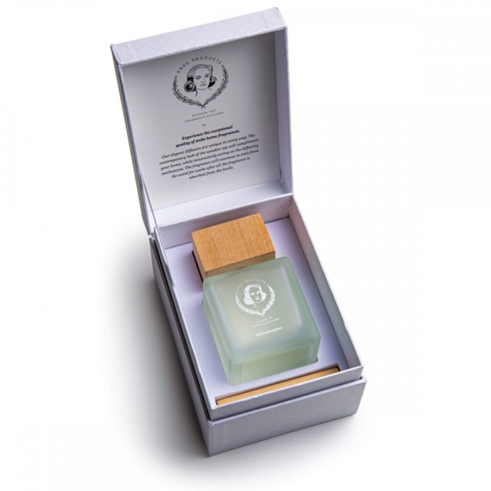 Wooden Top Fragrance Diffuser – Wild Lemongrass – view 3