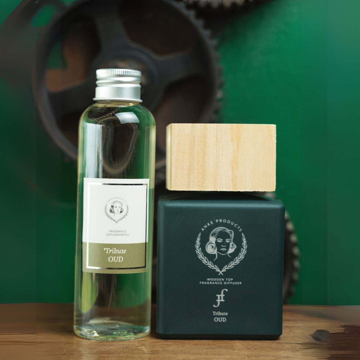 Wooden Top Fragrance Diffuser – JF Tribute OUD