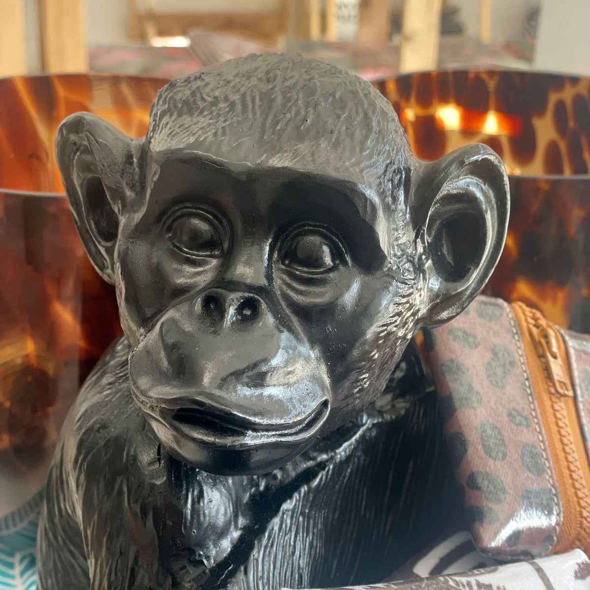 Sitting Monkey Bowl – view 2