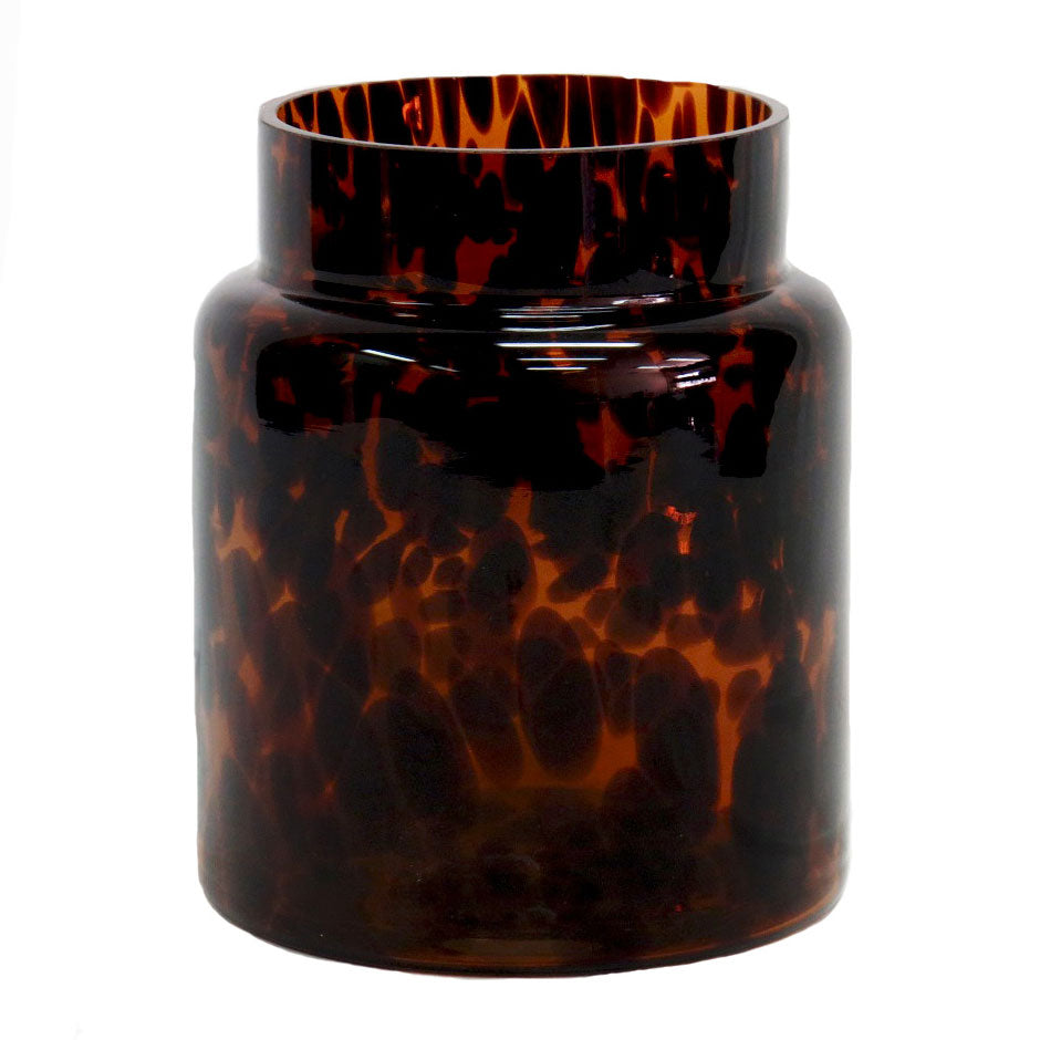 Candle Holder / Vase – Tortoise Shell Glass – view 6