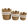 Scalloped Boho Woven Baskets – view 3