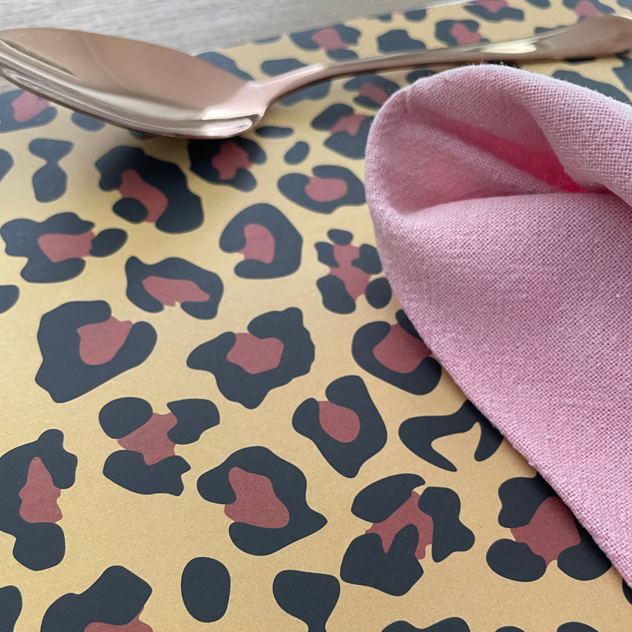 Disposable Placemats – Animal Print – view 3