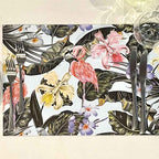 Disposable Placemats – Flamingo Floral