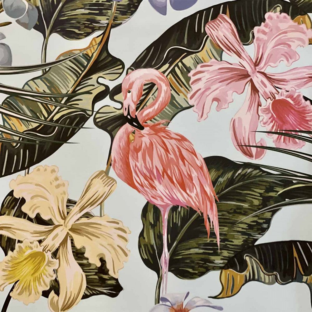 Disposable Placemats – Flamingo Floral – view 4