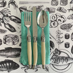 Disposable Placemats – Seafood Illustations – view 2