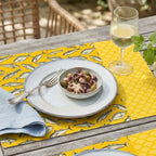 Disposable Placemats – Yellow Fish