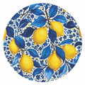 Round Disposable Placemats – Lemons