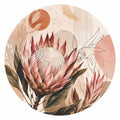 Round Disposable Placemats – Protea