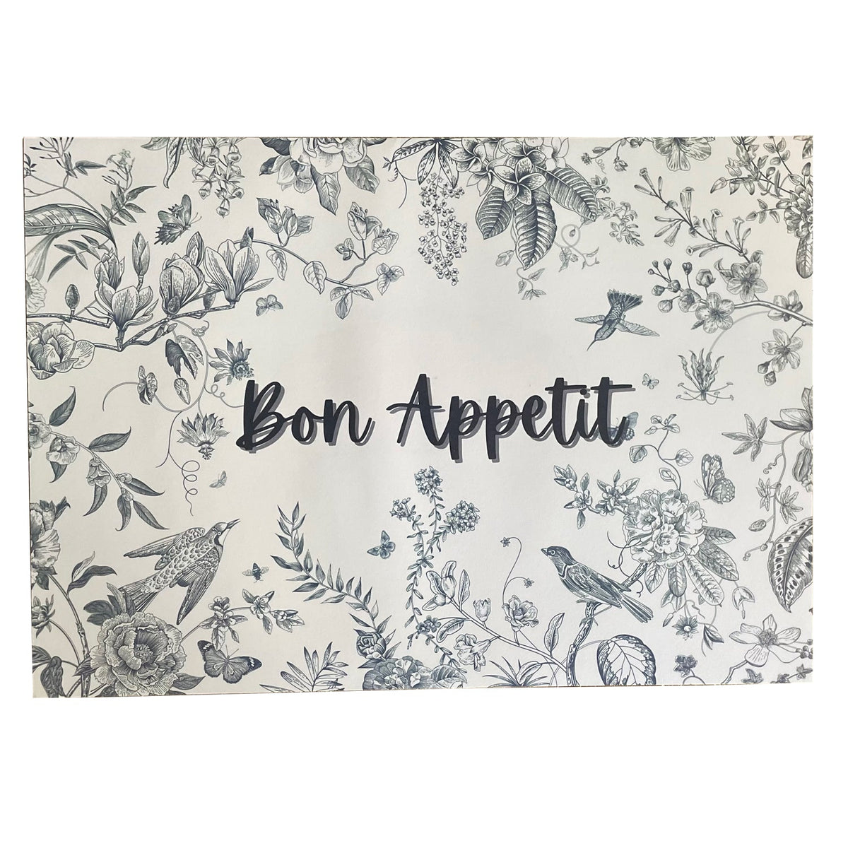 Disposable Placemats – Bon Appetit Birds – view 3