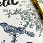 Disposable Placemats – Bon Appetit Birds – view 4