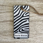 Wooden Gift Tags – Animal Print – view 3